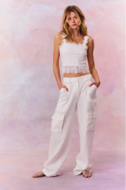Early Access Pora Linen Cargo Pants