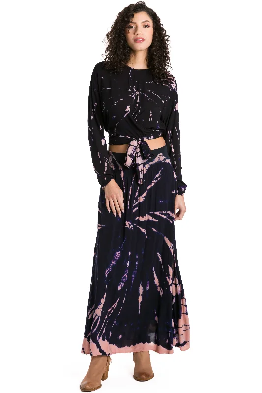 Value Deals Pull-On Double Layered Maxi Skirt