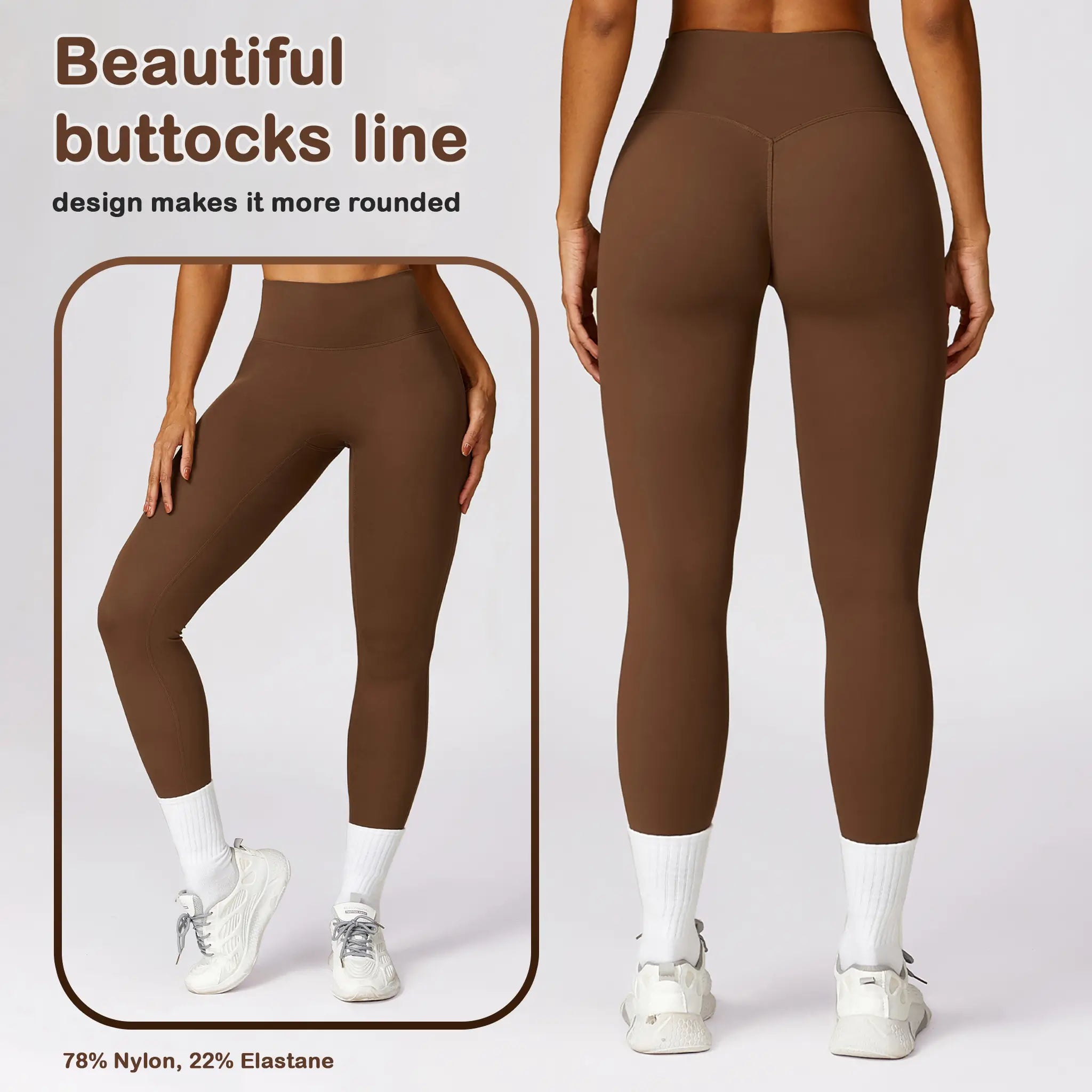 Season Finale Sale Quick-drying Nude Feel Hip Raise Yoga Pants
