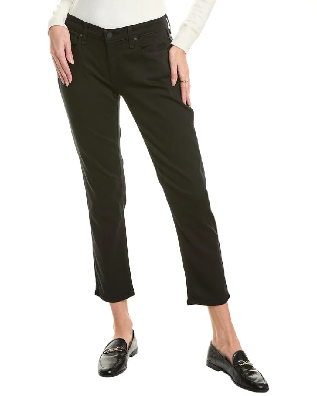Best Deals rag & bone Dylan Black Low-Rise Slim Boyfriend Jean