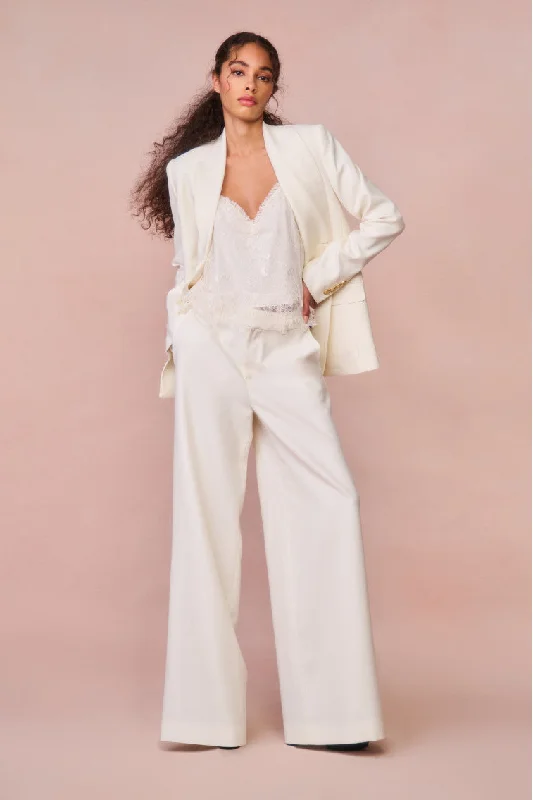 Crazy Savings Samuela Wide Leg Trouser - CREAM