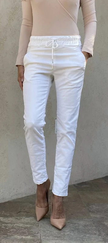 Today’s Deal Shely Pant In White Snake