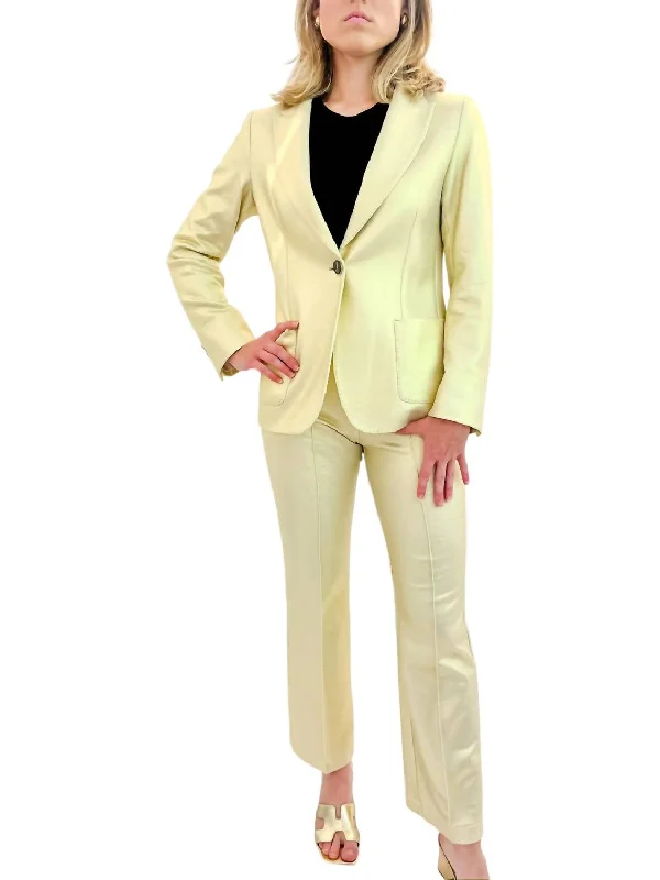 Reduced Prices Showstopper Trouser In Gold