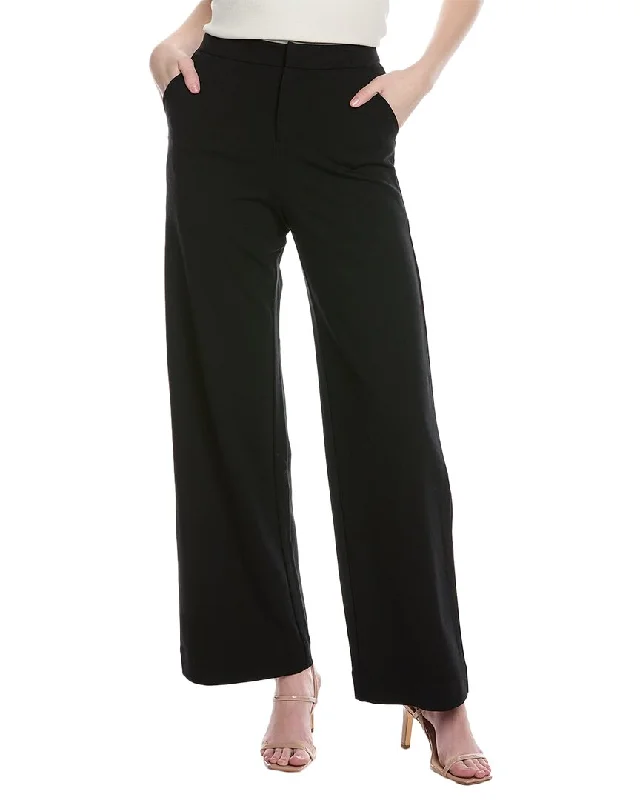 Bonus Savings Splendid x Kate Young Straight Leg Wool-Blend Pant
