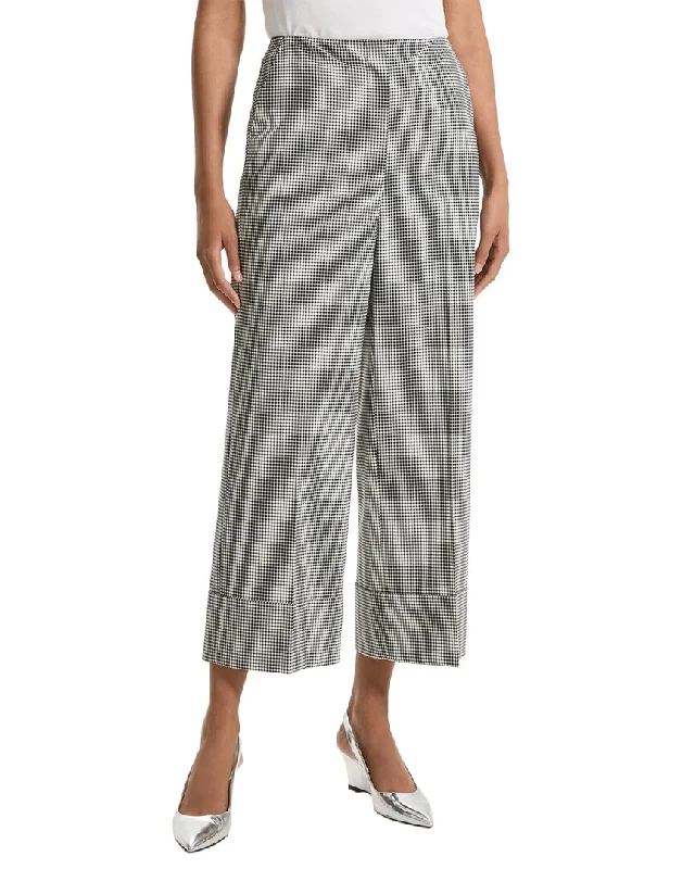 Price Slash Theory Straight Leg Wool-Blend Trouser
