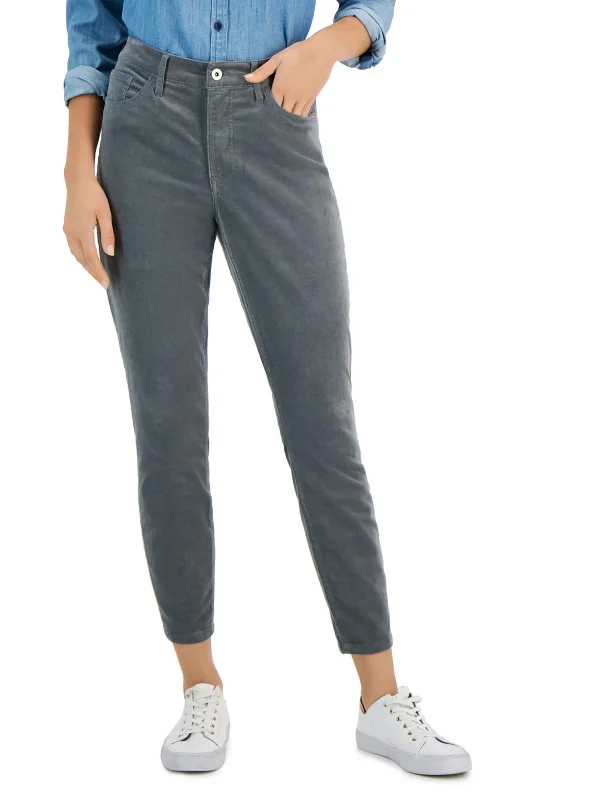 Special Discount Tribeca Womens Corduroy Cropped Skinny Pants