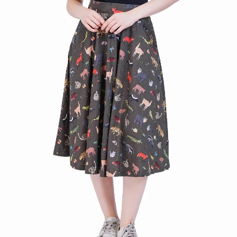Quick Sale Safari Twirl Skirt