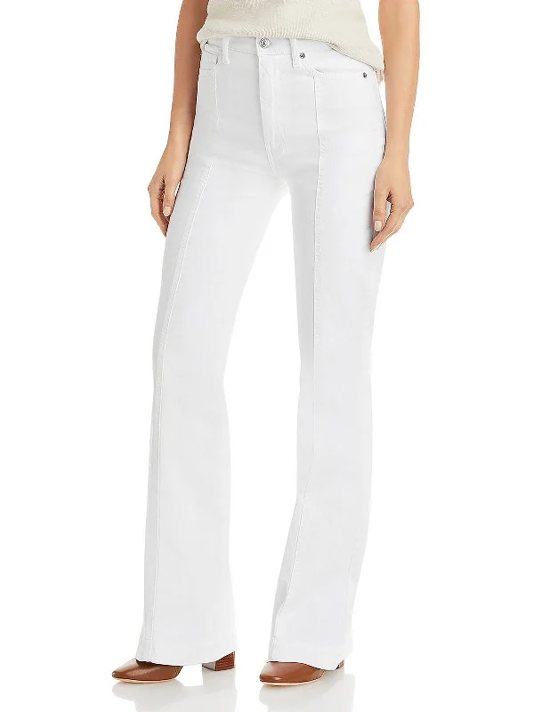 Reduced Prices Womens Denim Flare High-Waist Jeans