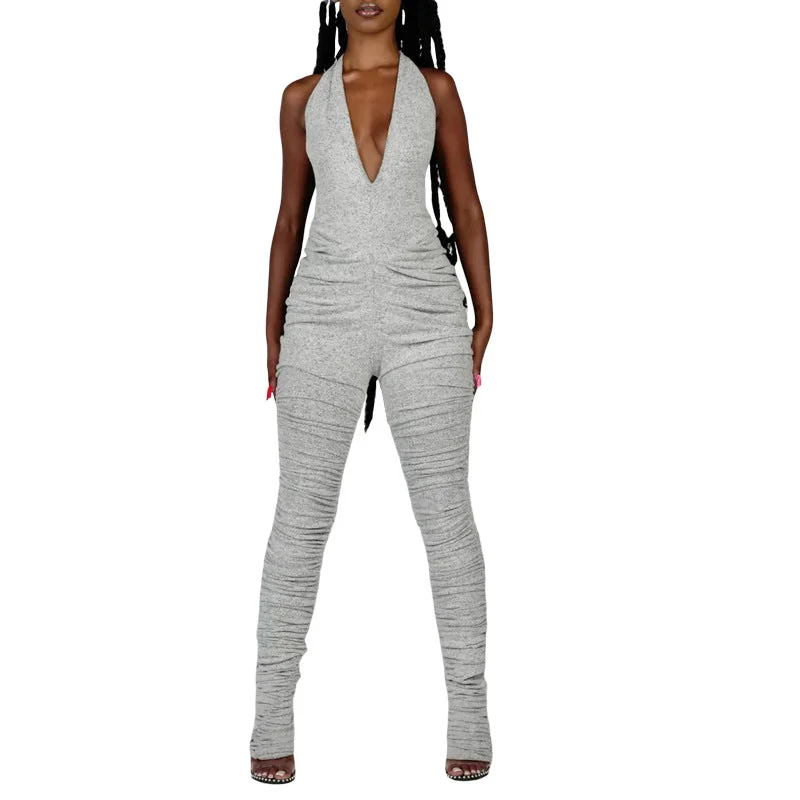 Big Discounts 2023 Sexy Backless Jumpsuit Women Solid Rompers Women Clothing Sexy Halter One Piece Jumpsuit Women Y2K Big Discounts 2023 Sexy Backless Jumpsuit Women Solid Rompers Women Clothing Sexy Halter One Piece Jumpsuit Women Y2K