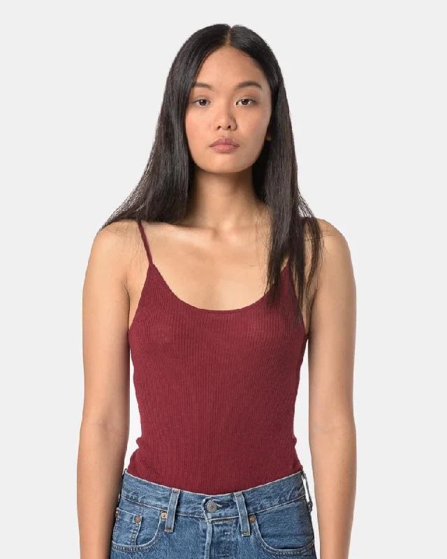 New Deals Autumn Bodysuit in Burgundy