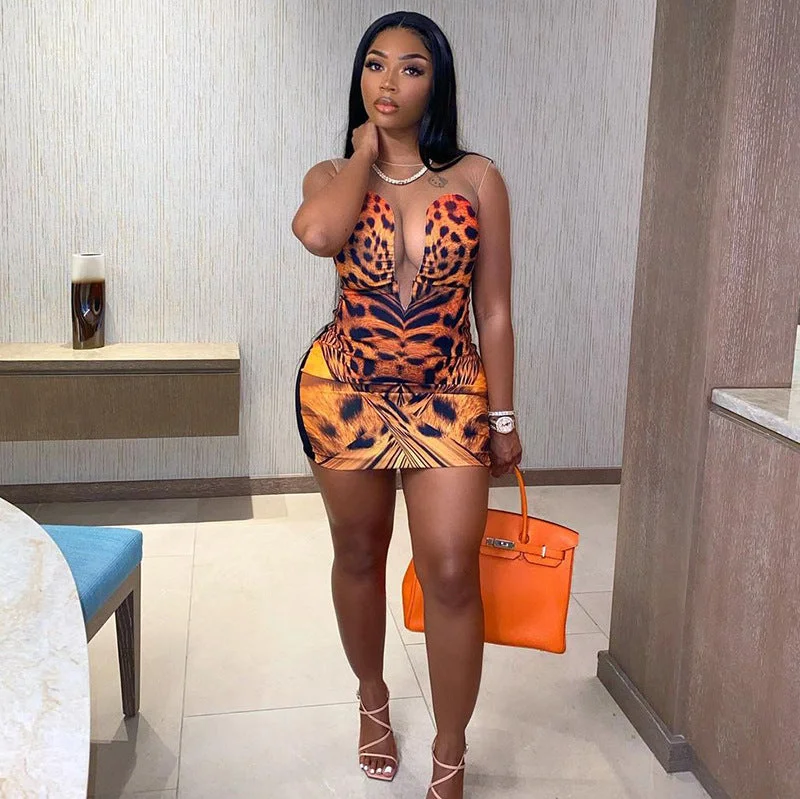 Weekend Deal Casual Sexy sleeveless bodycon jumpsuit fashionable printed patchwork short one piece women jumpsuits D10988 Weekend Deal Casual Sexy sleeveless bodycon jumpsuit fashionable printed patchwork short one piece women jumpsuits D10988