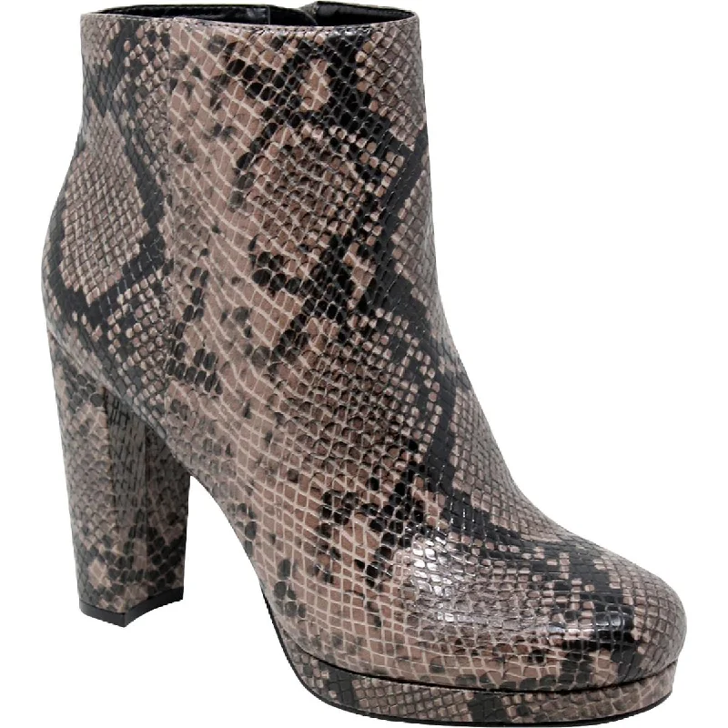 Bonus Savings Charles by Charles David Women's Chasen Faux Leather Block Heeled Ankle Bootie Bonus Savings Charles by Charles David Women's Chasen Faux Leather Block Heeled Ankle Bootie