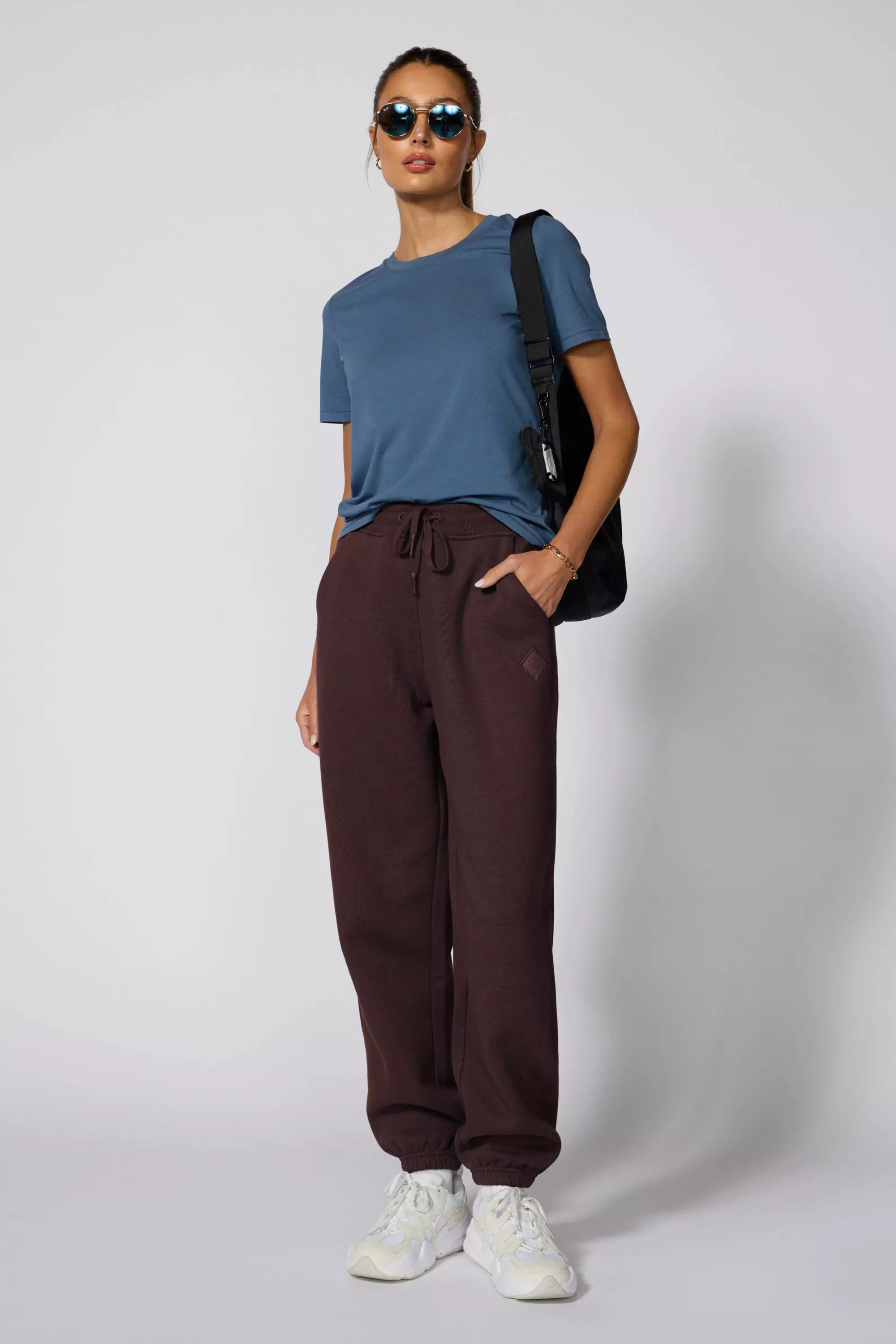 Price Drop Alert Comfort Fleece Relaxed Jogger - Chocolate Brown
