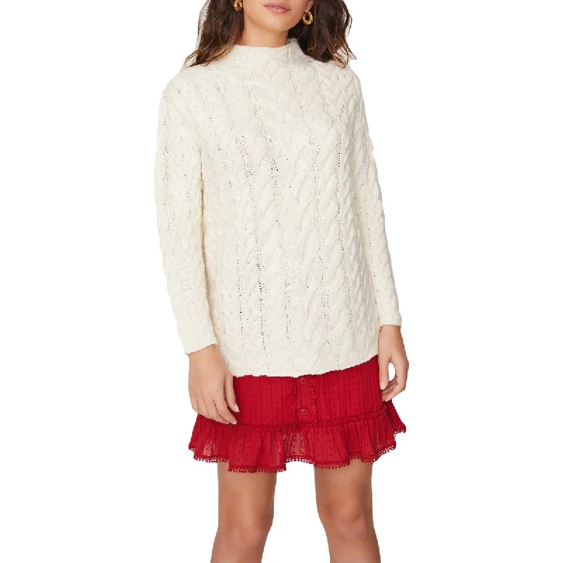 Deal of the Week Lost + Wander Cotton Wood Women's Cable Knit Long Sleeve Mock Neck Sweater Deal of the Week Lost + Wander Cotton Wood Women's Cable Knit Long Sleeve Mock Neck Sweater