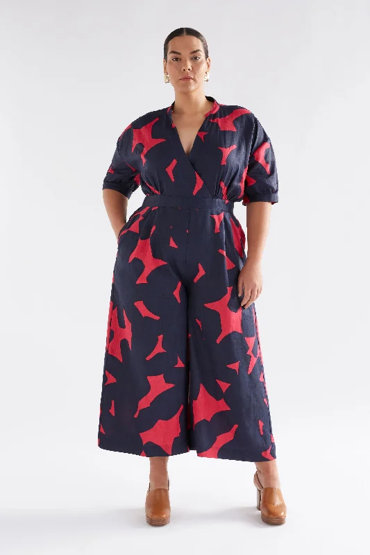 Discount Deals Luna Linen Jumpsuit