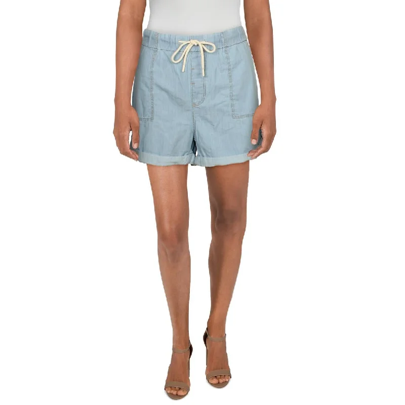 Stock Up and Save Mavi Womens Laila High Rise Cuffed Casual Shorts