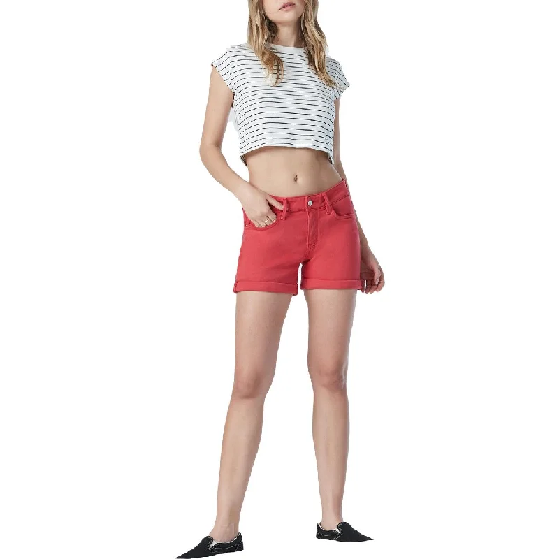 Sale Event Mavi Womens Sara Mid-Rise Boyfriend Denim Shorts