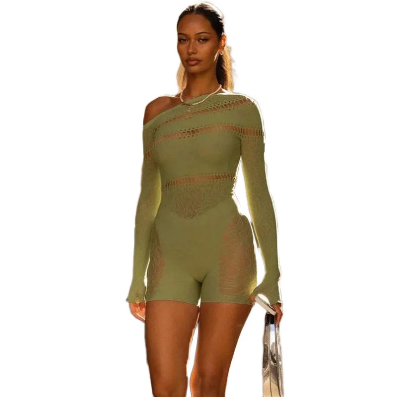 Crazy Deals Sexy Jumpsuit Shorts Sloping Shoulders Rompers Women Skinny Jumpsuit One Size Fits All Short Rompers Crazy Deals Sexy Jumpsuit Shorts Sloping Shoulders Rompers Women Skinny Jumpsuit One Size Fits All Short Rompers