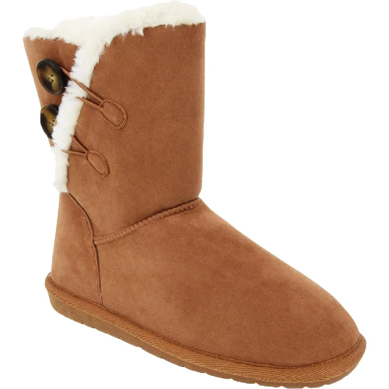 Quick Sale Sugar Womens Marty Faux Suede Winter & Snow Boots