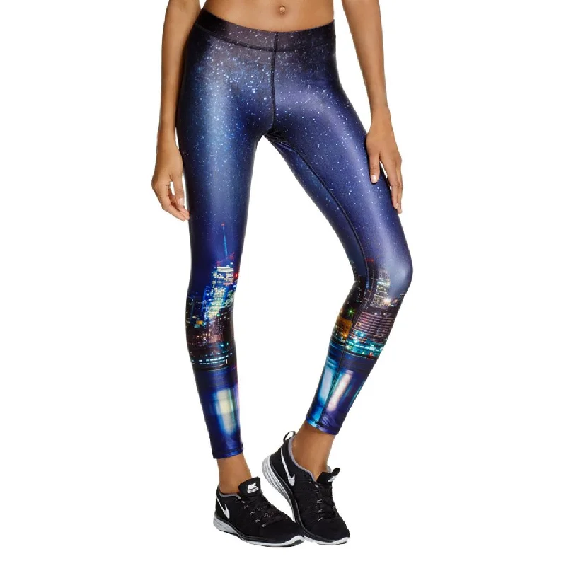 Closeout Sale Terez Women's Printed Moisture Wicking Activewear Fitness Performance Leggings Closeout Sale Terez Women's Printed Moisture Wicking Activewear Fitness Performance Leggings