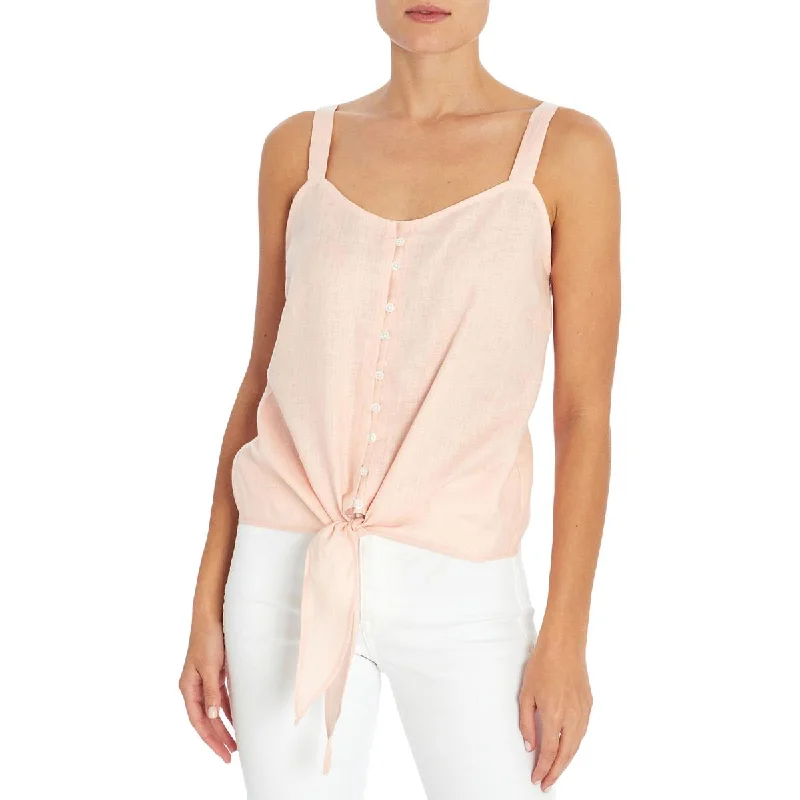 Price Drop Three Dots Womens Sleeveless Crop Camisole Top