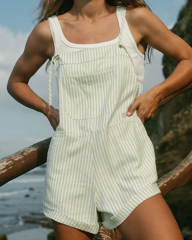 Best Deals Wild Pursuit Romper - Light Avocado