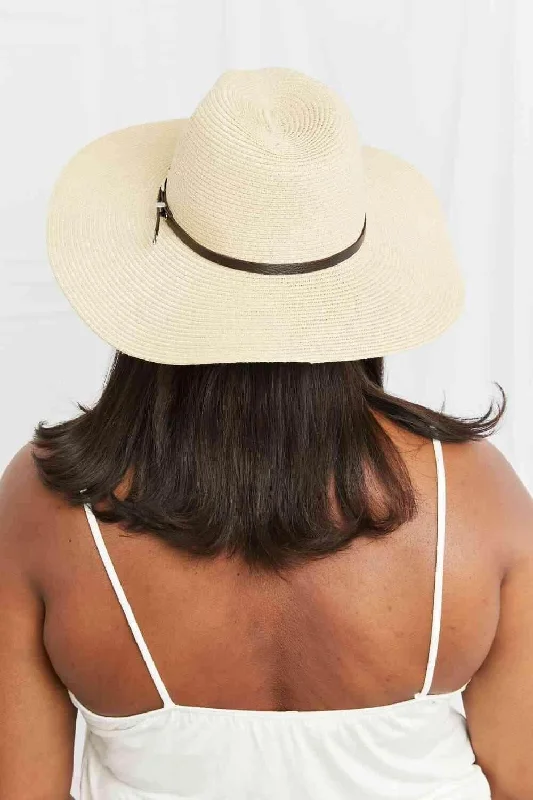 Seasonal Clearance Fame Boho Summer Straw Fedora Hat
