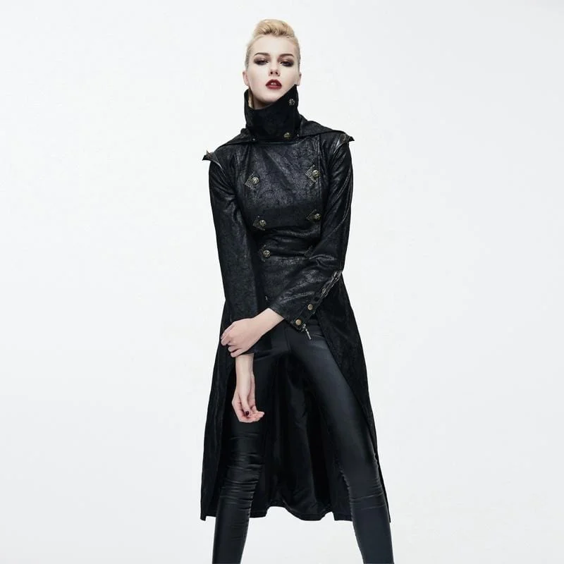 Deal of the Day Women's Medieval style Military Overcoat