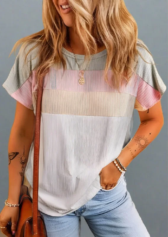 Mega Sale Sunshine Round Neck Short Sleeve Shirt