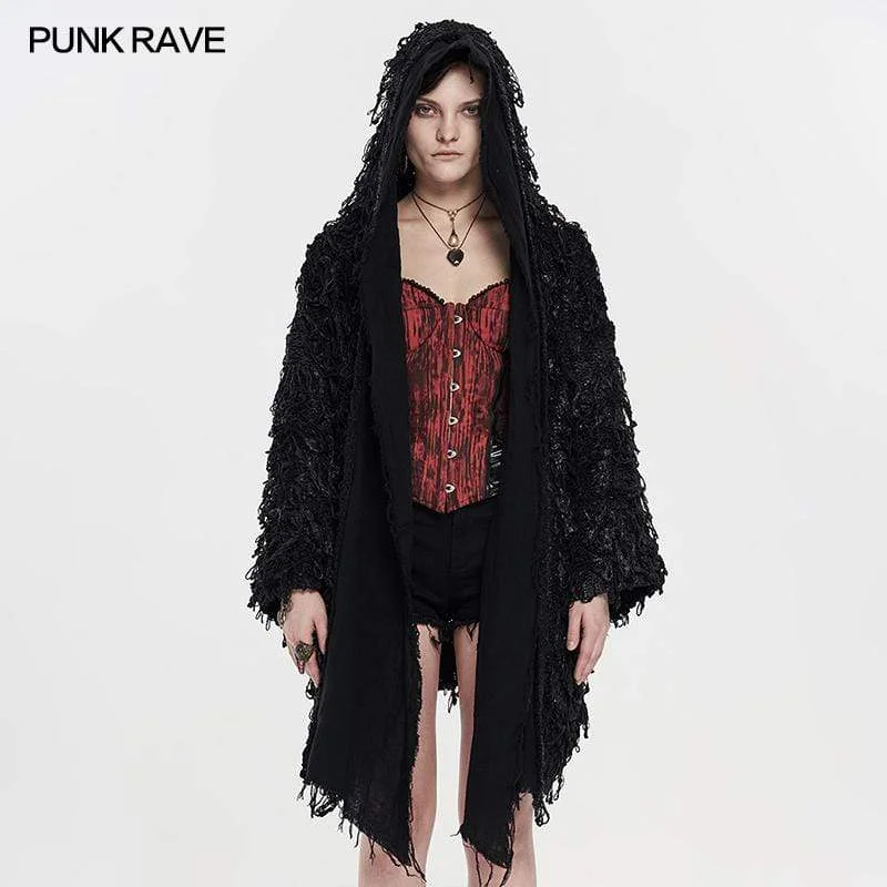 YEAR-End Clearance Women's Grunge Dark Coil Loosed Sweaters