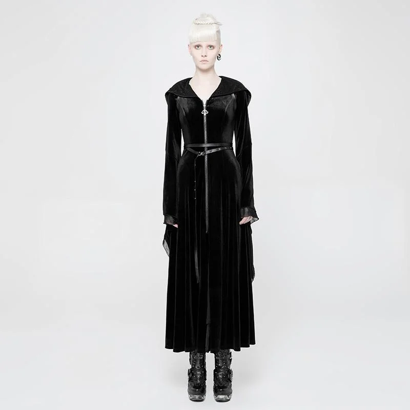 While Supplies Last Women's Hooded frock Coat