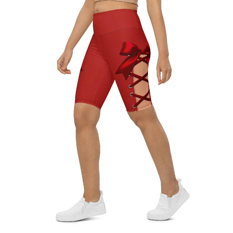 Great Deals Bow Biker Shorts