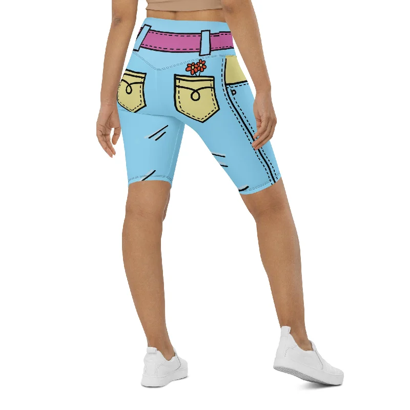Lowest Price Cartoonized Biker Shorts