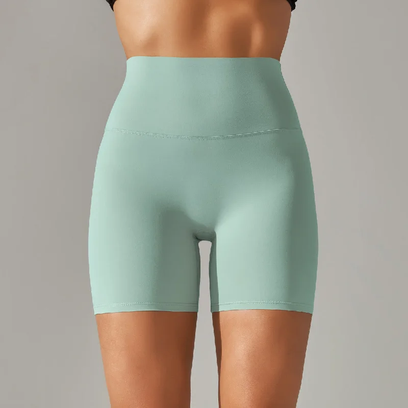 Hot Deal Double side brushed tight height waist stretch exercise fitness yoga pants